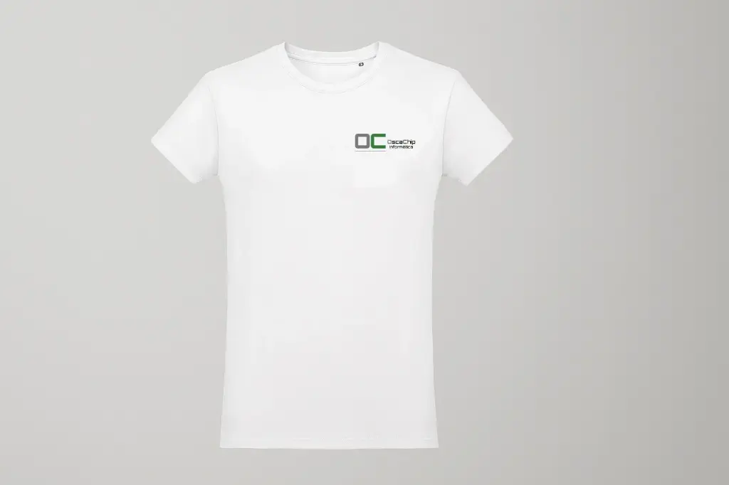 Camiseta San Lorenzo OscaChip Informática 100% Algodón
